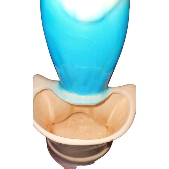 Vintage Ceramic Virgin Mary Planter Figurine - Picture 4 of 10